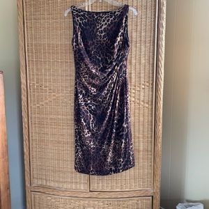 Ralph Lauren leopard print dress